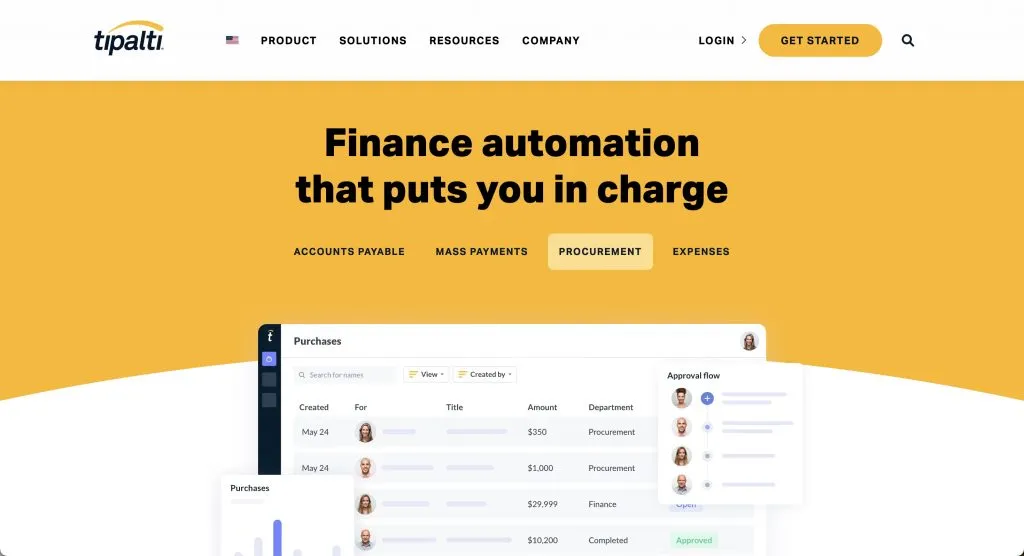 Tipalti – 大型企業強大的 Payoneer 替代方案